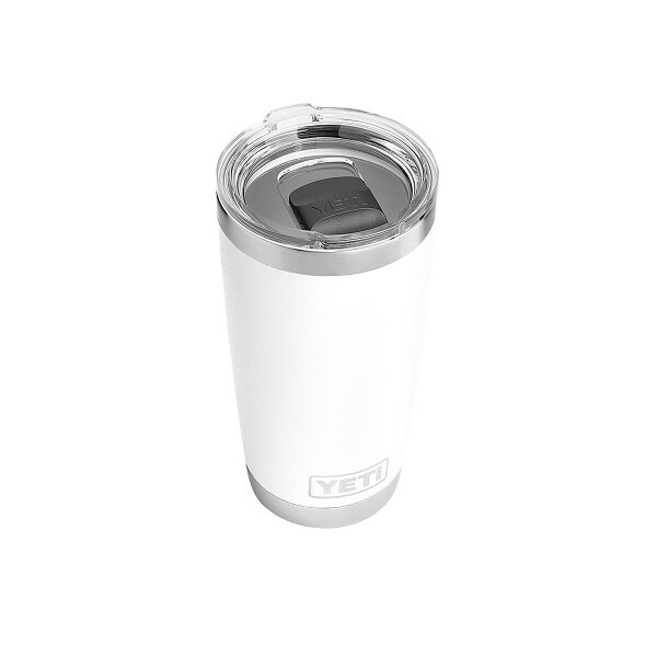 Yeti Rambler 20oz white tumbler image